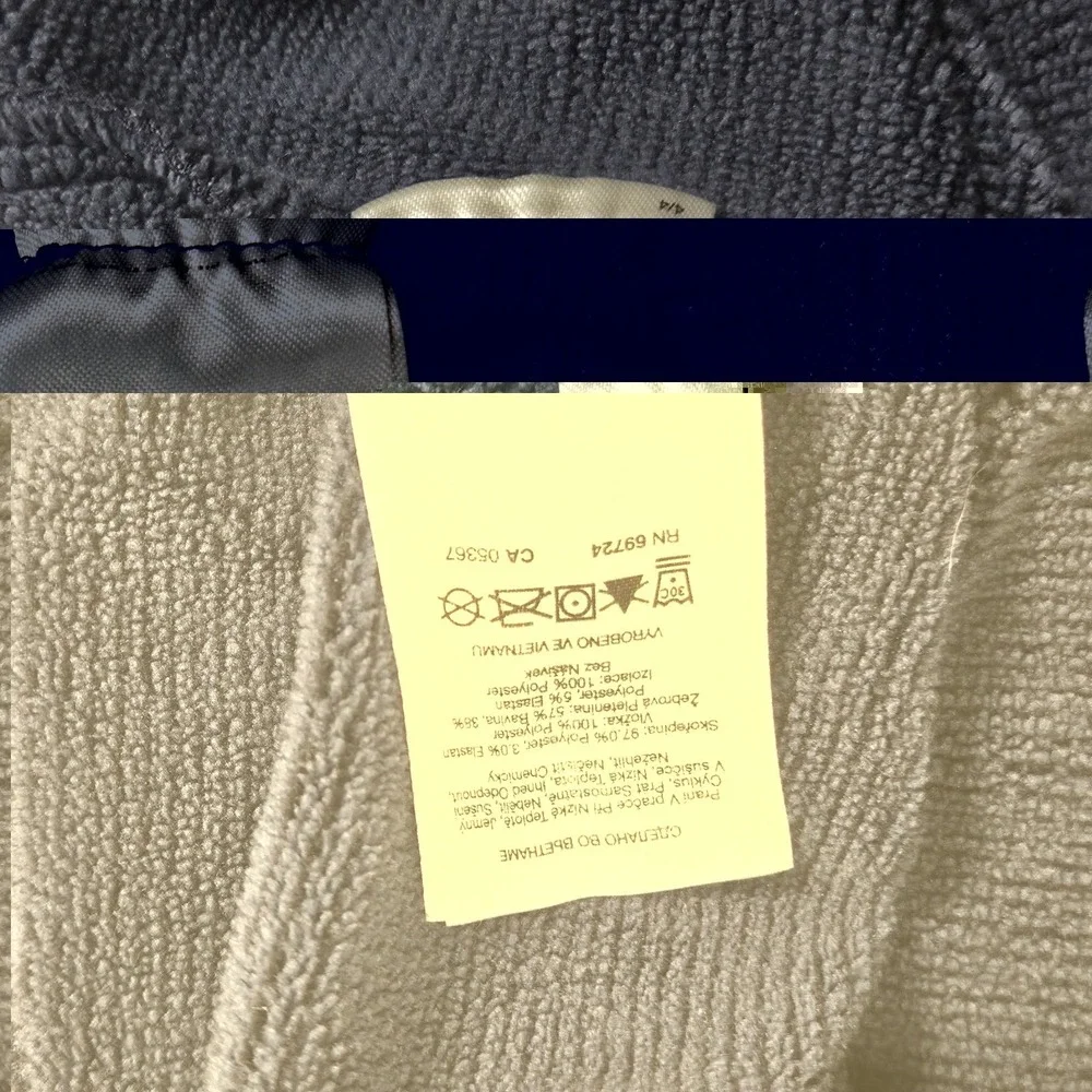 Columbia Womens Piney Ridge Hybrid Full Zip Quilted Jacket Navy Blue Medium